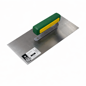 Desempenadeira de Aço Galo Cabo Aberto Inox(Verde e Amarela)