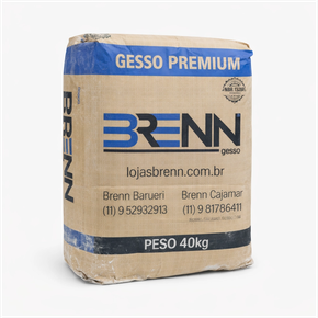 Gesso 40 kg e 1 Kg Brenn Gesso 