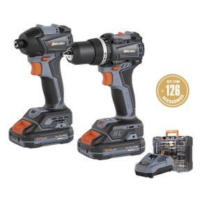 Kit Parafusadeira Furadeira + Parafusadeira Impacto 20v Ancora Tools Acompanha Bateria : PIM-2320 + 
