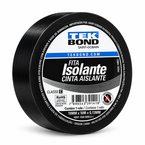 Fita Isolante 19Mm x 10Mx0 13MM Uso geral 